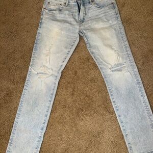 American Eagle Outfitters Light Blue Skinny Jeans